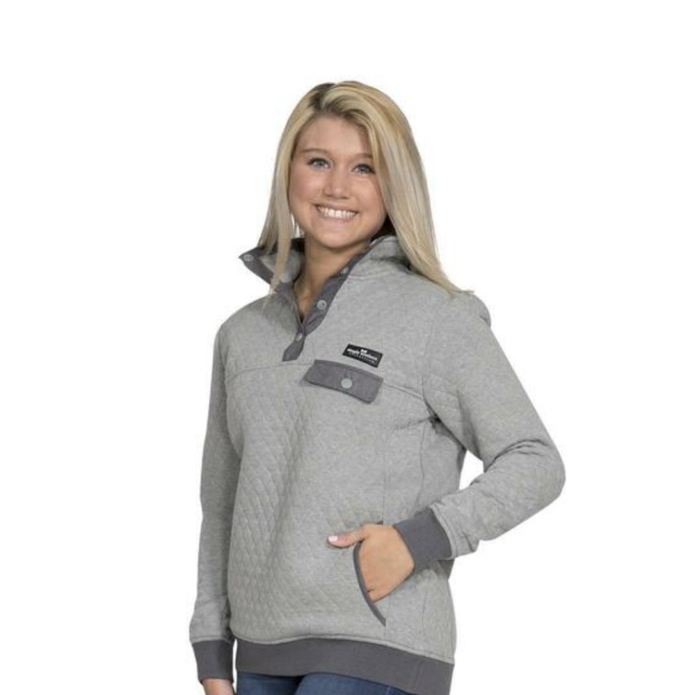 Simply Southern Quilted Pullover